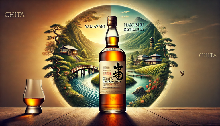 Chita Distillery in Japan, renowned for its premium grain whisky, crafted with dedication.