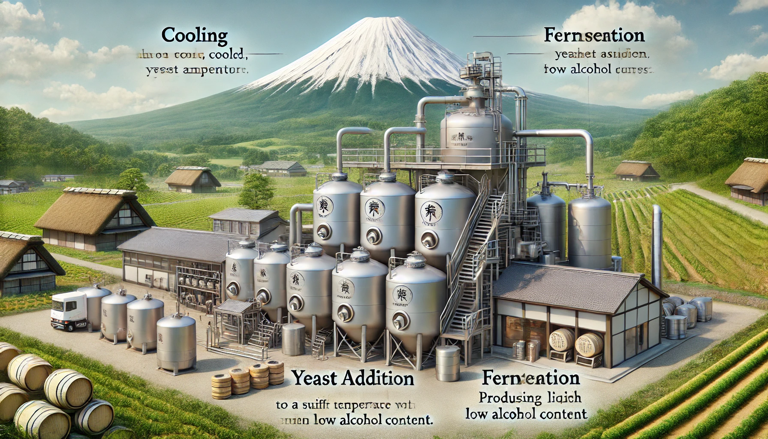 Detailed look at the production process at Kirin Gotemba Distillery, showcasing traditional and modern techniques in whisky making.