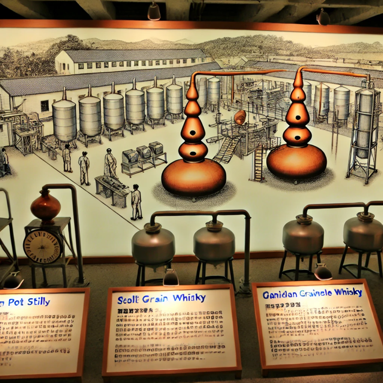 The variety of casks used at Kirin Gotemba Distillery for aging whisky, including their influence on flavor.