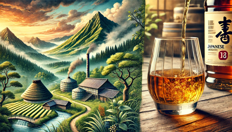 Poetic journey through Japan’s whisky landscapes, highlighting tradition and future craftsmanship in each bottle’s story.