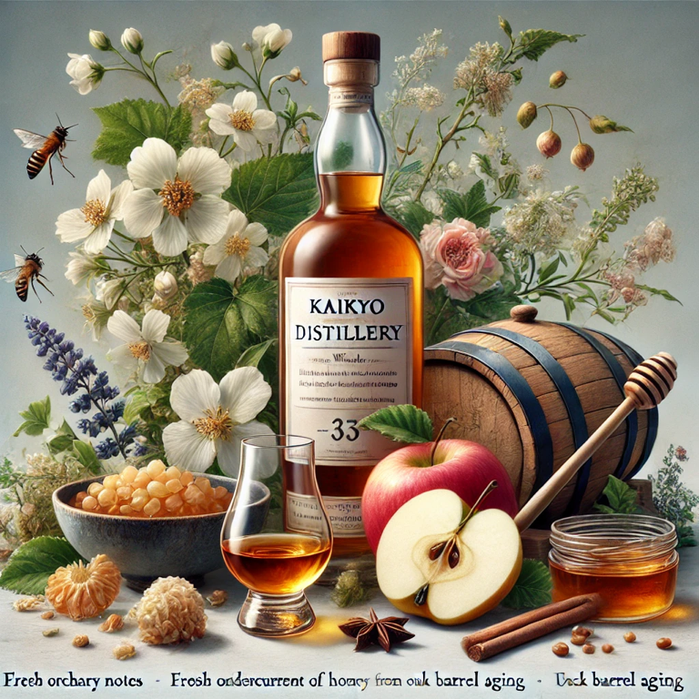 Aromatic characteristics of Kaikyo Distillery whisky, offering a sensory delight for enthusiasts.