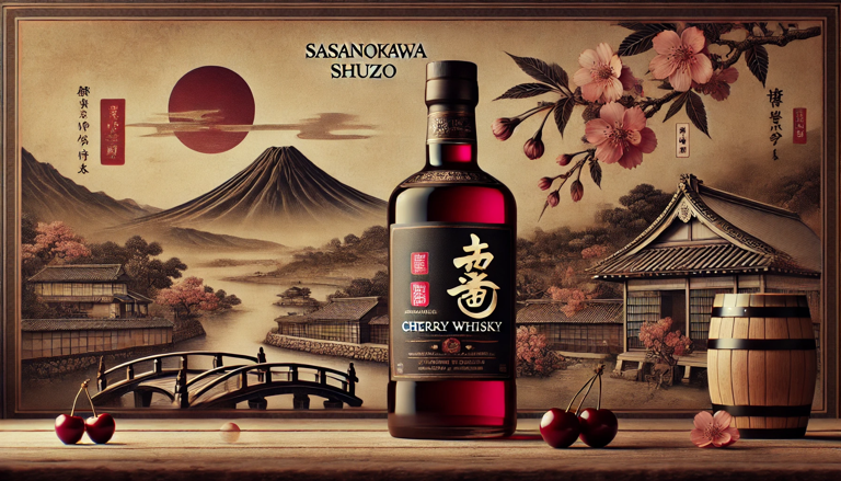 Historical image of Aska Distillery and Sasanokawa Shuzo, showcasing their heritage in whisky production.