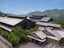  A scenic view of Ontake Distillery, blending traditional and modern whisky-making techniques