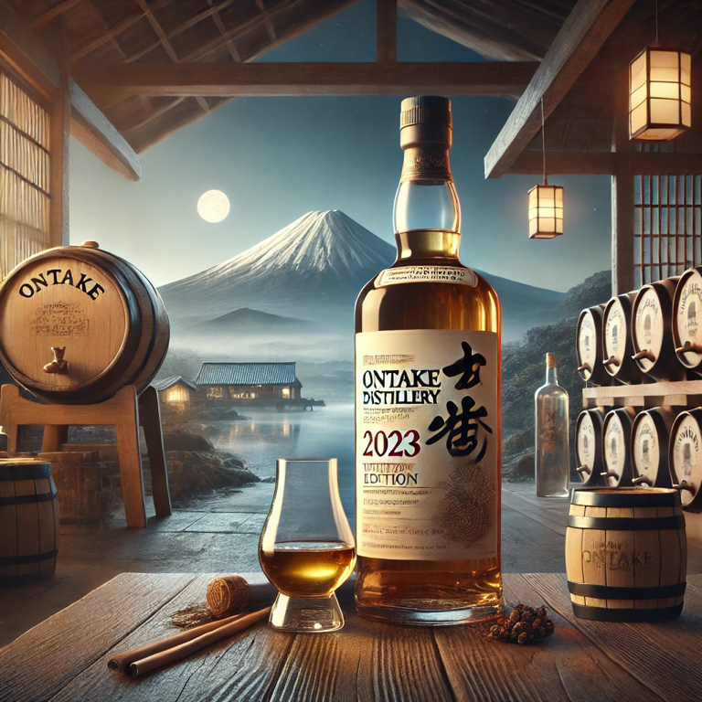  Historical image of Ontake Distillery and Nishi Souzou, showcasing their heritage in whisky and shochu production.