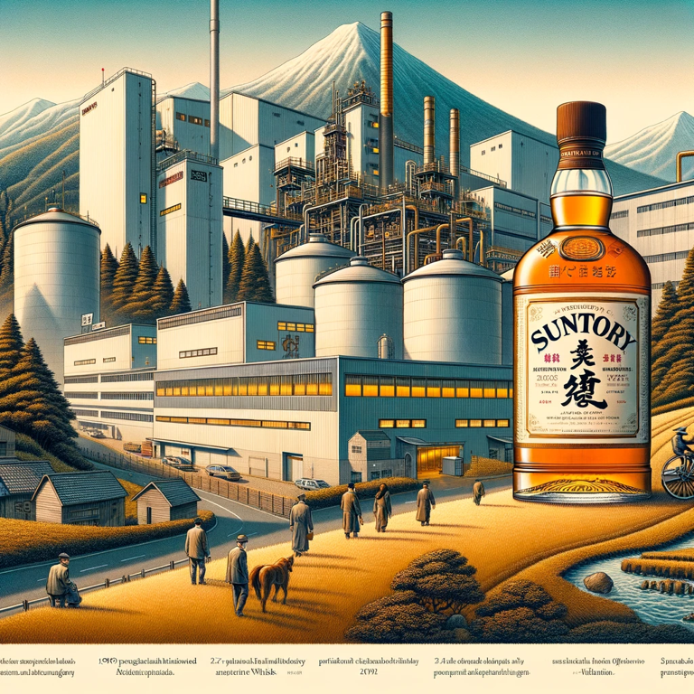 Suntory Royal Whisky bottle representing Shinjiro Torii’s vision for Japanese whisky.