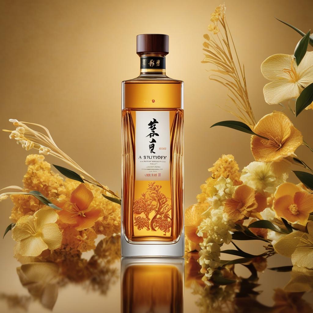 Suntory AO Whisky glass releasing a complex aroma of global whisky influences.