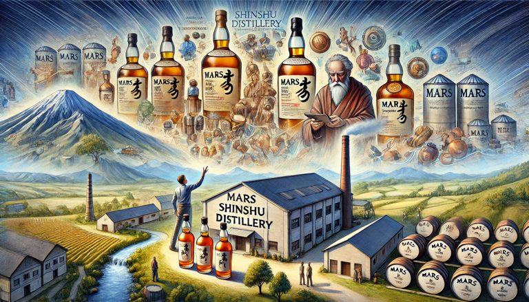 A glimpse into the rich history of Mars Iwai Distillery and its impact on Japanese whisky.