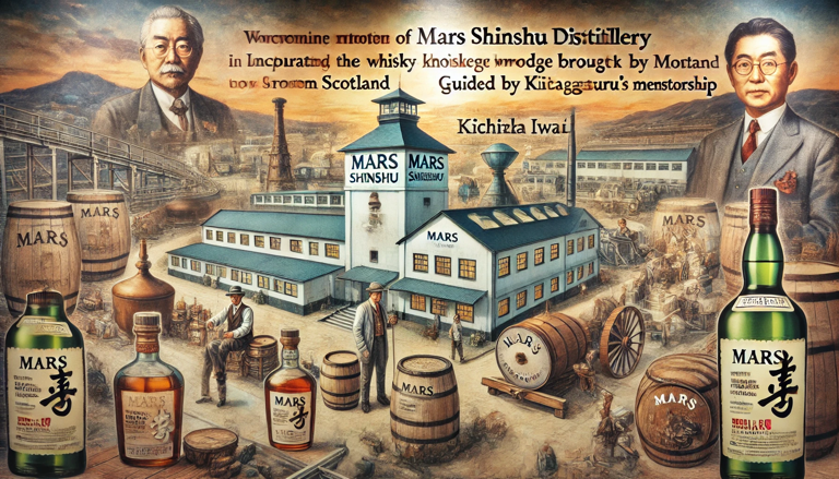 Mars Iwai Whisky bottle representing the legacy of Kiichiro Iwai.