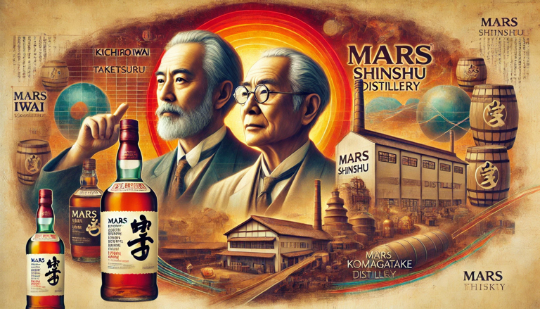 Mars Iwai Whisky bottle representing the legacy of Kiichiro Iwai.