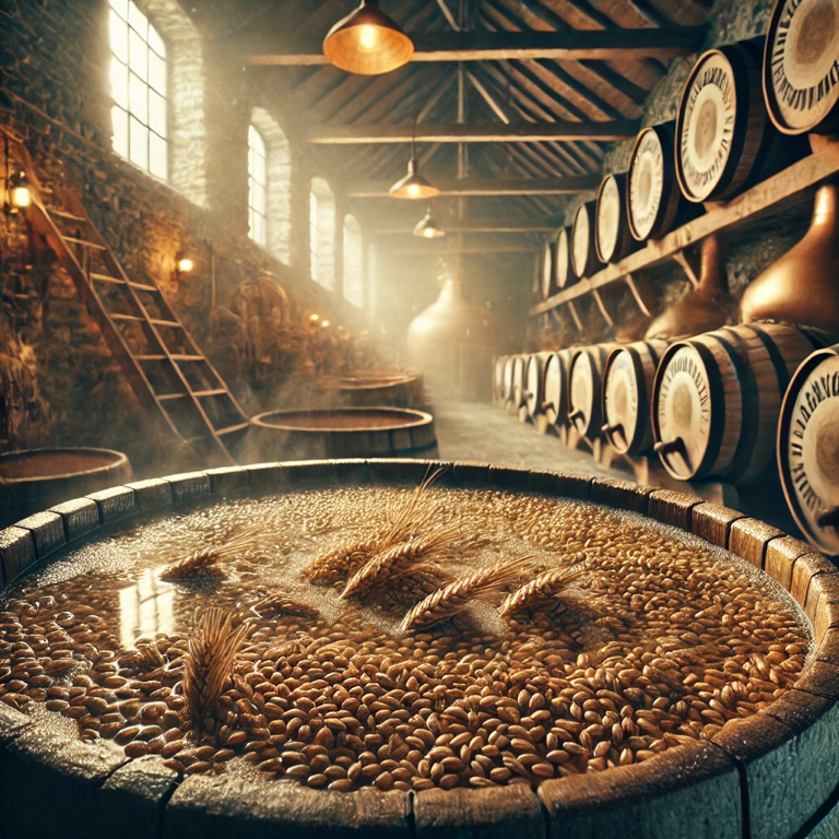 “Coffey stills in the whisky production process, highlighting precision distillation techniques essential for crafting premium Japanese whisky, small batch spirits, and award-winning whisky.”