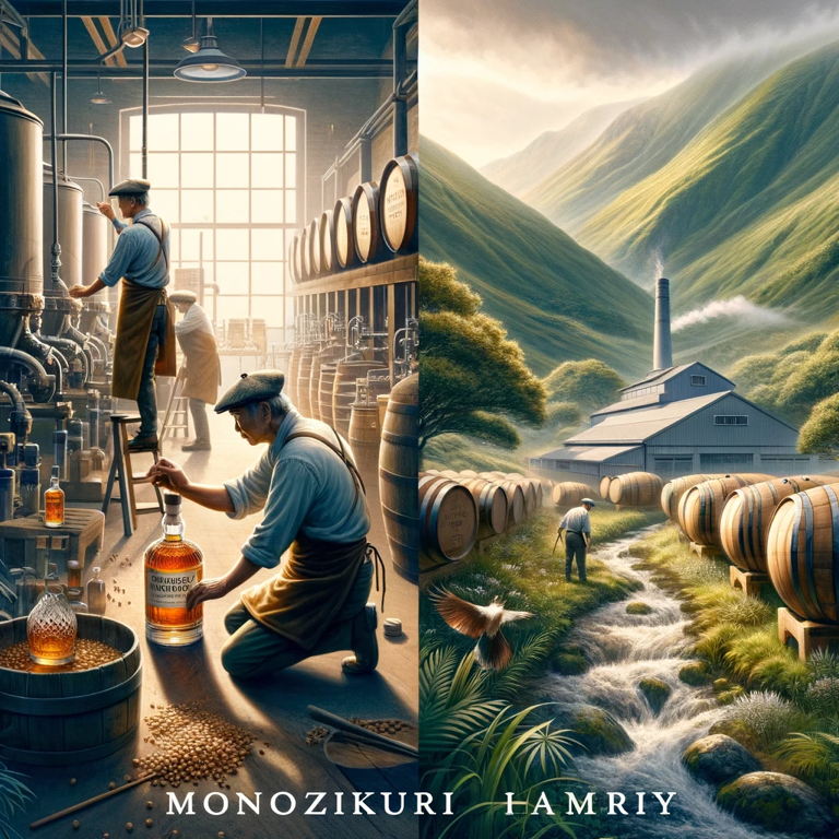 Historical journey of Toki Distillery, a pioneer in Japanese whisky production.”