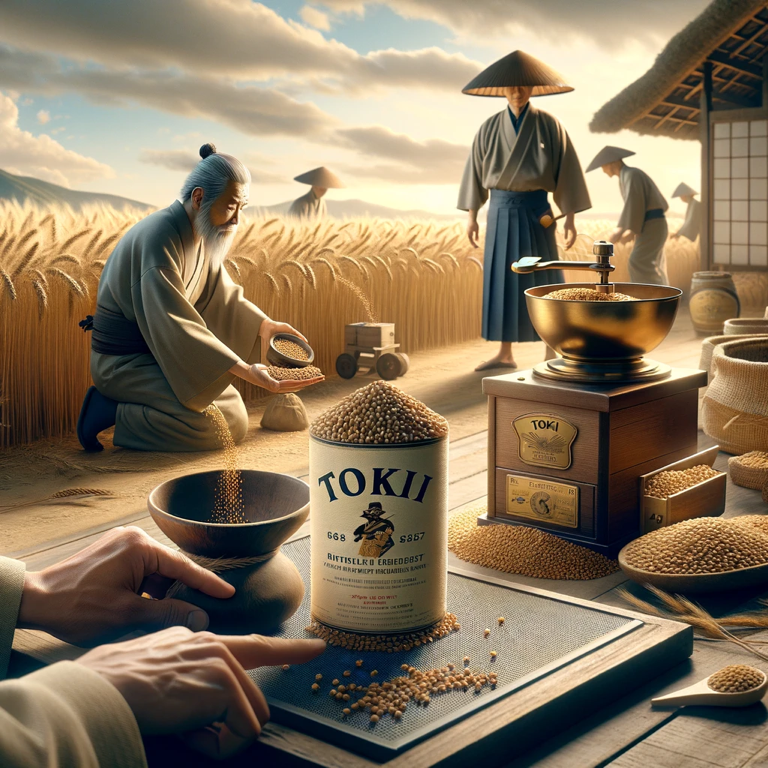 Detailed view of the production process at Toki Distillery, showcasing traditional and modern techniques.”