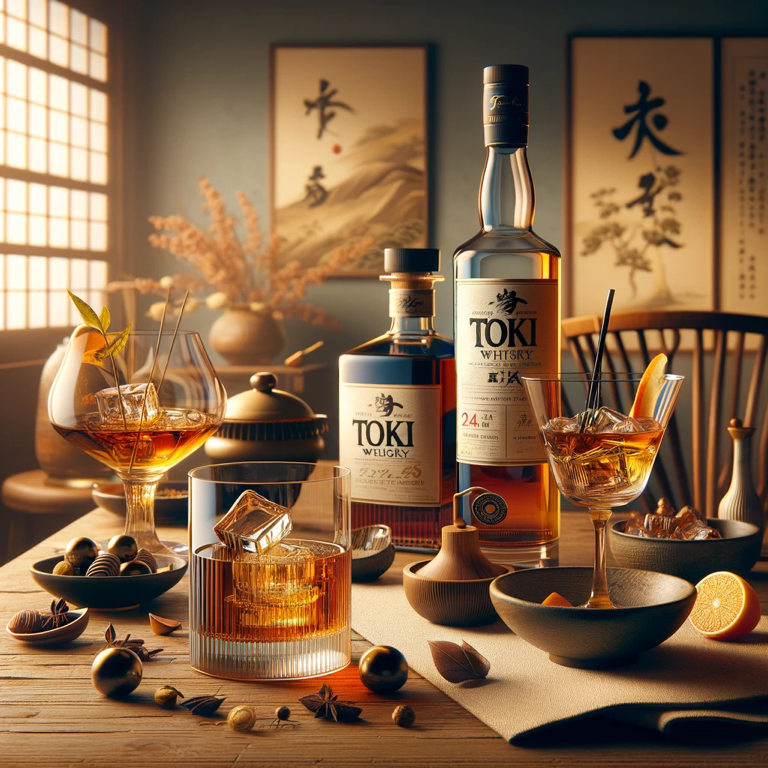 Aroma profile of Toki Distillery whisky, featuring floral, fruity, and woody notes.”