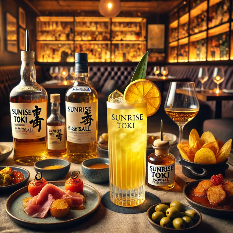 Food pairing suggestions for Toki Distillery whisky, highlighting its versatility.”