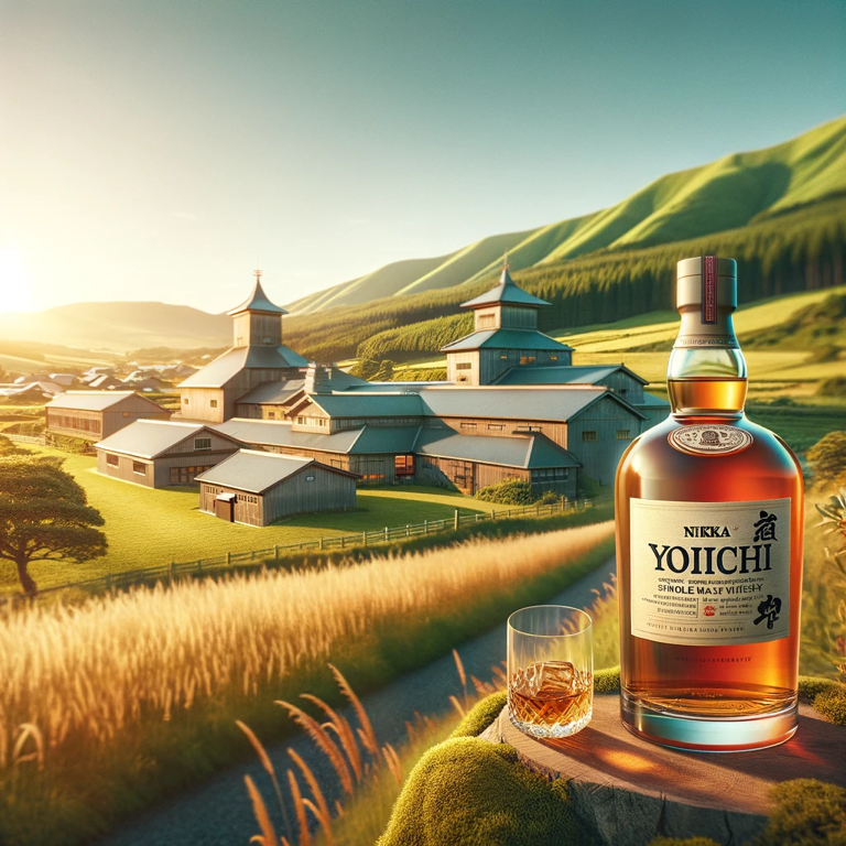 “Yoichi Distillery in Hokkaido, Japan, a must-visit for whisky lovers and enthusiasts, known for its traditional whisky craftsmanship and coastal location.”