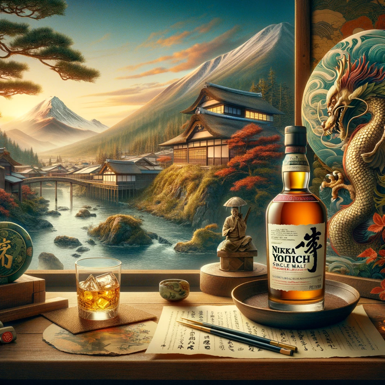 “Pairing Yoichi Whisky with food, enhancing the rich flavors and aromatic complexity that whisky enthusiasts adore.”