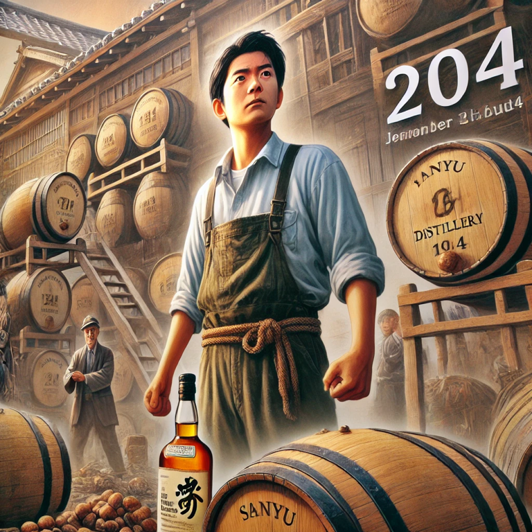 Historical background of Aska Distillery, highlighting its roots in traditional Japanese whisky making and its appeal to whisky enthusiasts.