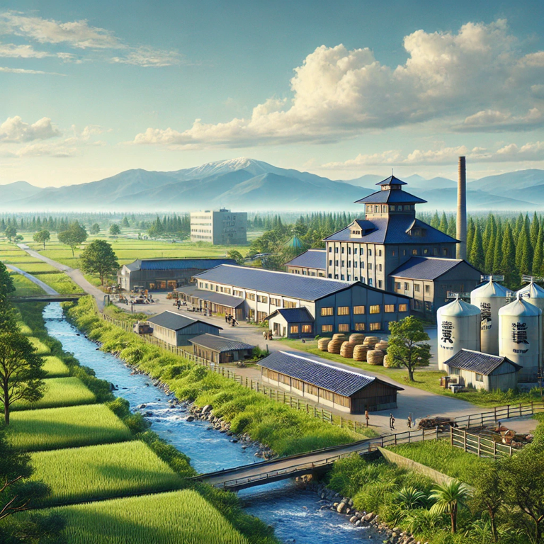  Overview of Niigata Kameda Distillery showcasing its blend of Japanese whisky tradition and modern innovation.