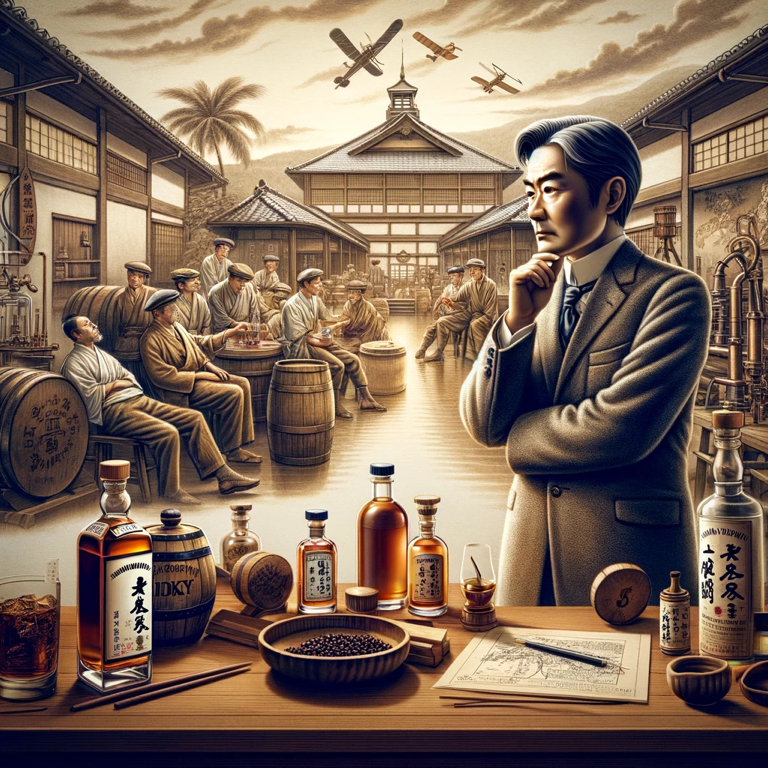 The history of Nikka Black Deep Blend, reflecting Japanese whisky heritage and innovation.