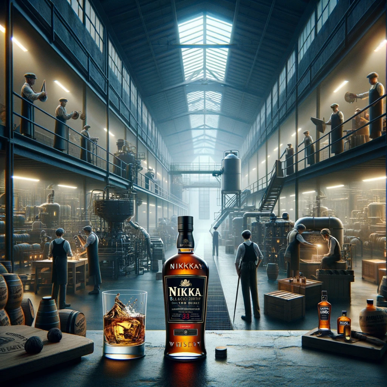 The history of Nikka Black Deep Blend, reflecting Japanese whisky heritage and innovation.