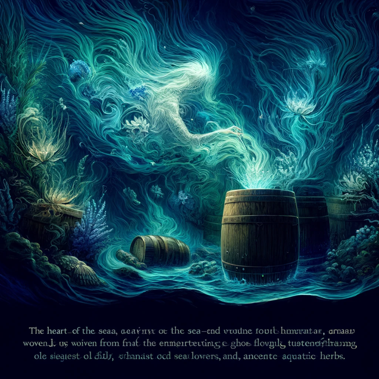 A team of zebra, lion, ant, monkey, and gorilla showcasing whisky craftsmanship in an underground distillery, captivating whisky lovers and enthusiasts in a mystical deep sea kingdom