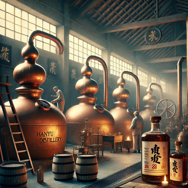 : Inside Hanyu Distillery, where the art of distilling and maturing rare whiskies was perfected, creating some of Japan’s most sought-after spirits, beloved by whisky enthusiasts.