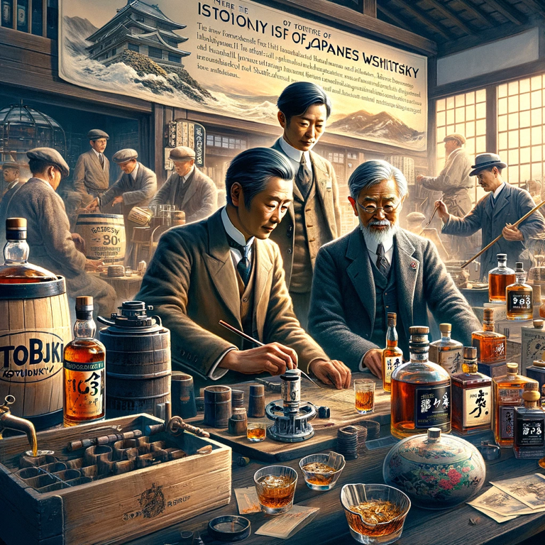 Shinjiro Torii, the pioneering craftsman who founded Suntory and shaped Japan’s whisky legacy, admired by whisky lovers and enthusiasts worldwide.