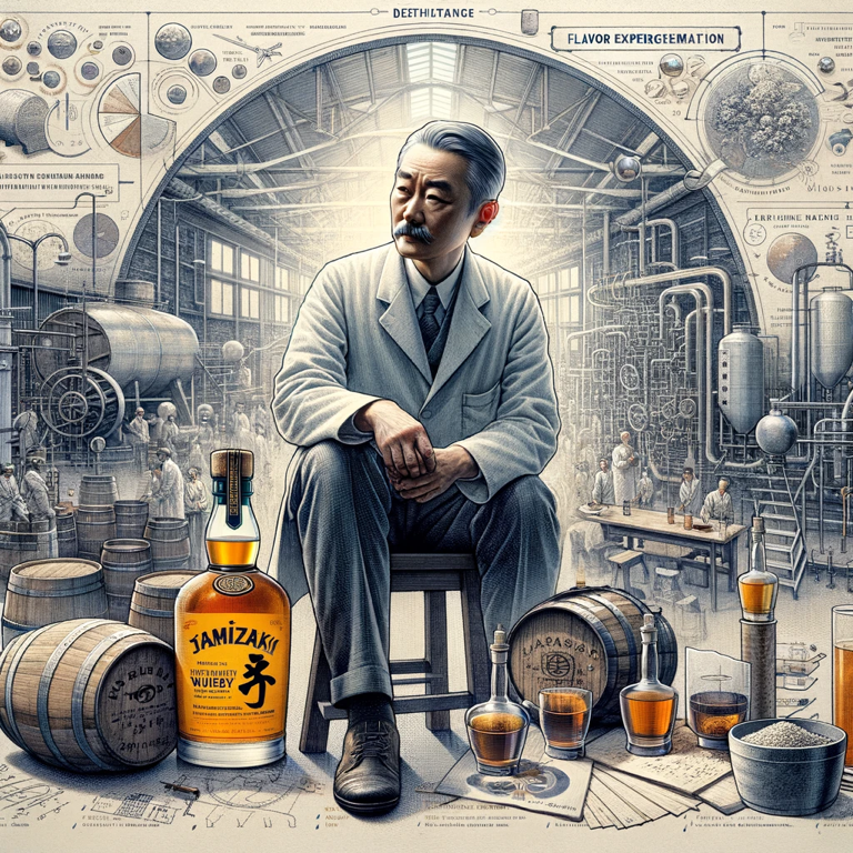 Shinjiro Torii, the pioneering craftsman who founded Suntory and shaped Japan’s whisky legacy, admired by whisky lovers and enthusiasts worldwide.