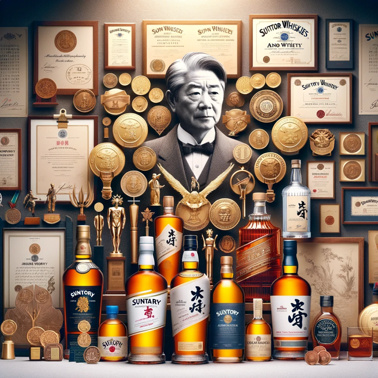 Shinjiro Torii, the pioneering craftsman who founded Suntory and shaped Japan’s whisky legacy, admired by whisky lovers and enthusiasts worldwide.