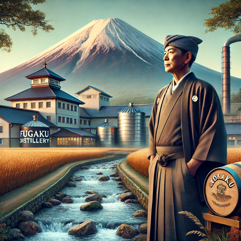 History of Fugaku Distillery, blending traditional Japanese whisky-making techniques with modern craftsmanship.