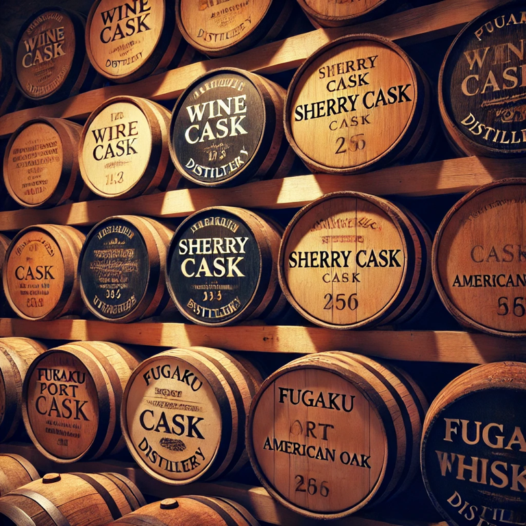 The detailed whisky production process at Fugaku Distillery, where craftsmanship meets nature’s perfection.