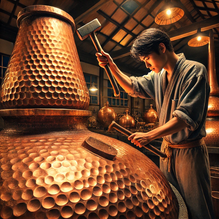 The detailed whisky production process at Fugaku Distillery, where craftsmanship meets nature’s perfection.