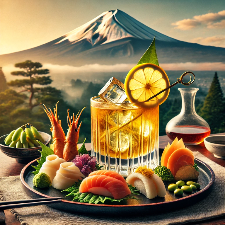 Recommended food pairings for Fugaku Whisky, enhancing the tasting experience for whisky enthusiasts.