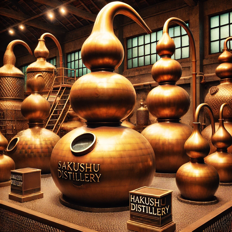 Hakushu Distillery production process, showcasing craftsmanship for whisky lovers and enthusiasts