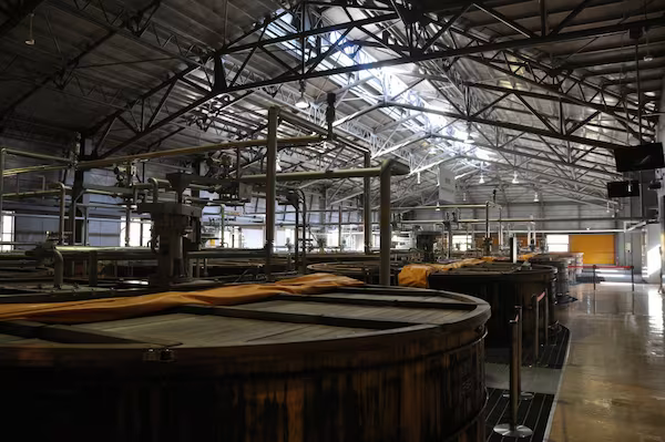 Hakushu Distillery production process, showcasing craftsmanship for whisky lovers and enthusiasts