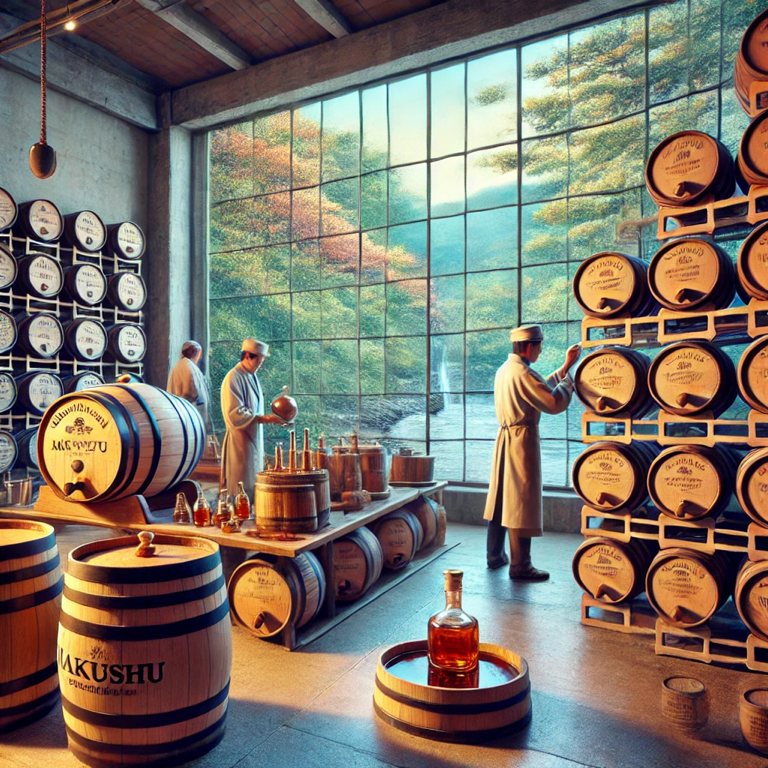 Hakushu Distillery production process, showcasing craftsmanship for whisky lovers and enthusiasts