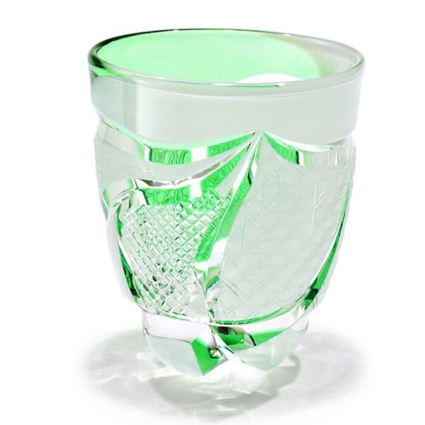 Exquisitely hand-cut Edo Kiriko glassware, a traditional Japanese craft blending elegance with modern whisky enjoyment.