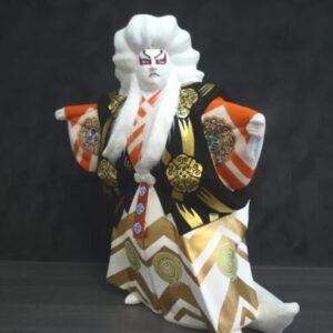 Exquisite handcrafted Japanese dolls, representing cultural heritage, Kabuki artistry, and classic Japanese traditions.
