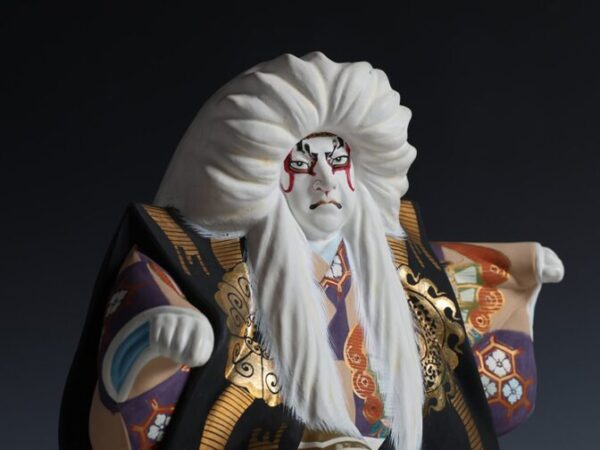 Exquisite handcrafted Japanese dolls, representing cultural heritage, Kabuki artistry, and classic Japanese traditions.