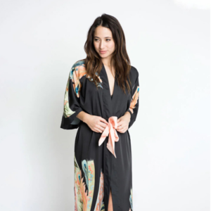 Authentic Japanese kimono featuring intricate handwoven fabrics and classic designs inspired by centuries of tradition.
