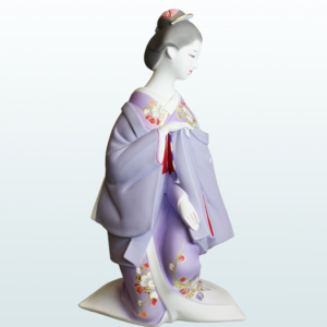 Exquisite handcrafted Japanese dolls, representing cultural heritage, Kabuki artistry, and classic Japanese traditions.