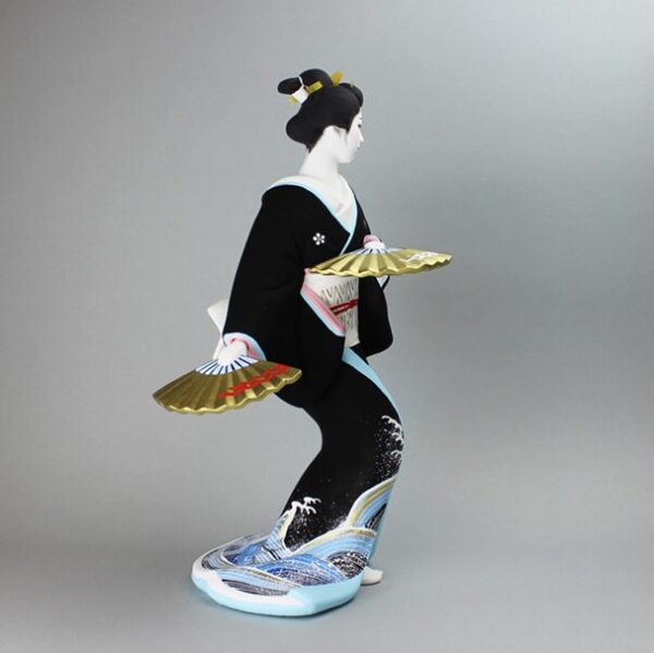 Exquisite handcrafted Japanese dolls, representing cultural heritage, Kabuki artistry, and classic Japanese traditions.