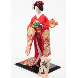 Exquisite handcrafted Japanese dolls, representing cultural heritage, Kabuki artistry, and classic Japanese traditions.