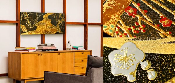 Handcrafted Japanese lacquerware featuring traditional Urushi artistry, perfect for elegant dining and timeless home décor.