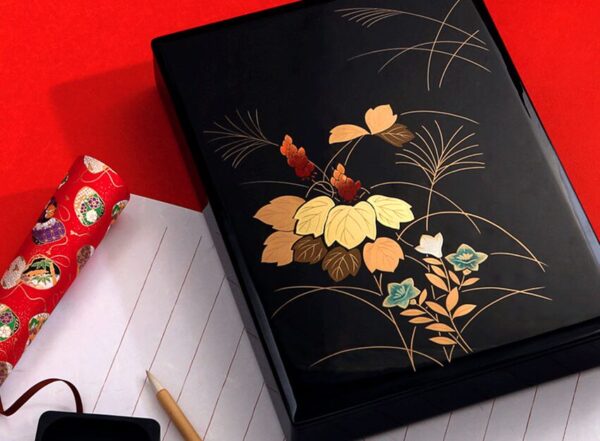 Handcrafted Japanese lacquerware featuring traditional Urushi artistry, perfect for elegant dining and timeless home décor.