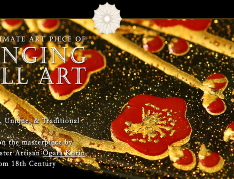 Handcrafted Japanese traditional crafts – Edo Kiriko glass, lacquerware, and washi art