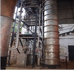 Coffey stills as to whisky production process