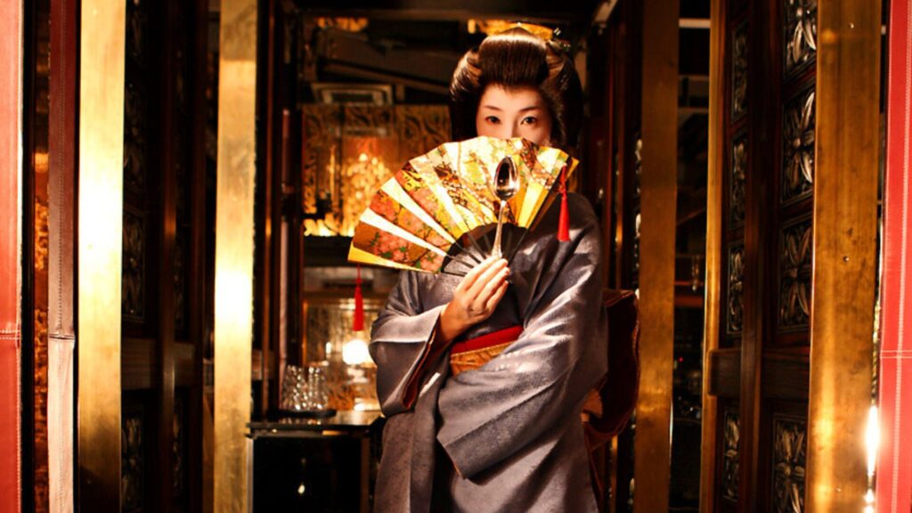 Traditional Japanese cultural scene capturing refined craftsmanship, natural materials, and quiet elegance through artisanal detail and timeless design
