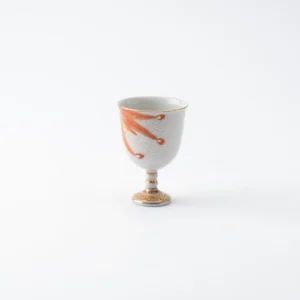 AKAE RED PHOENIX GUINOMI KUTANI SAKE CUP01