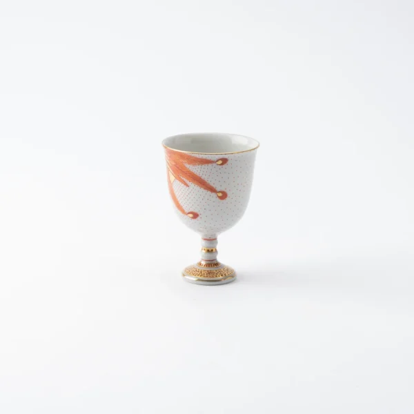 AKAE RED PHOENIX GUINOMI KUTANI SAKE CUP01